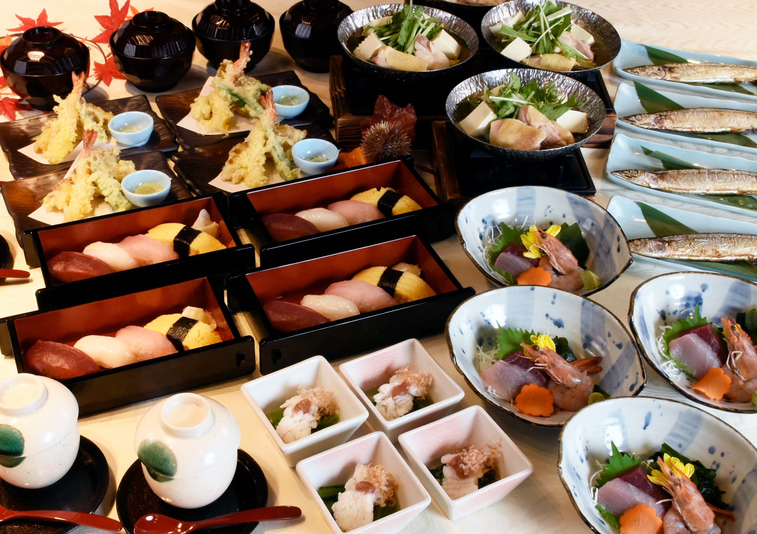 【9/24～】≪秋の特別コース≫ 2時間飲み放題付 5,000円（税込）