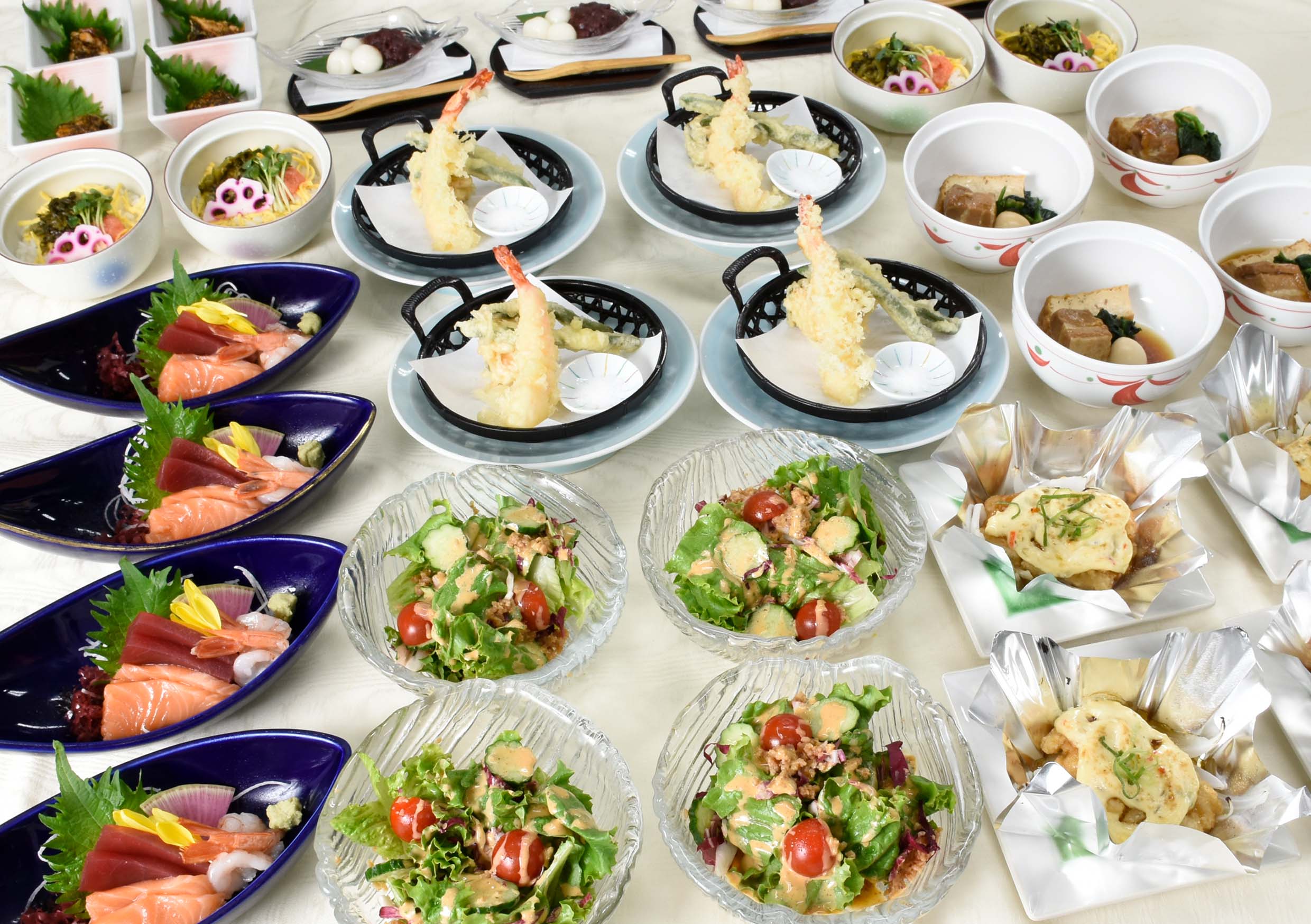 お値打ち逸品コース 【2時間飲み放題付き／全８品】 5,000円（税込）