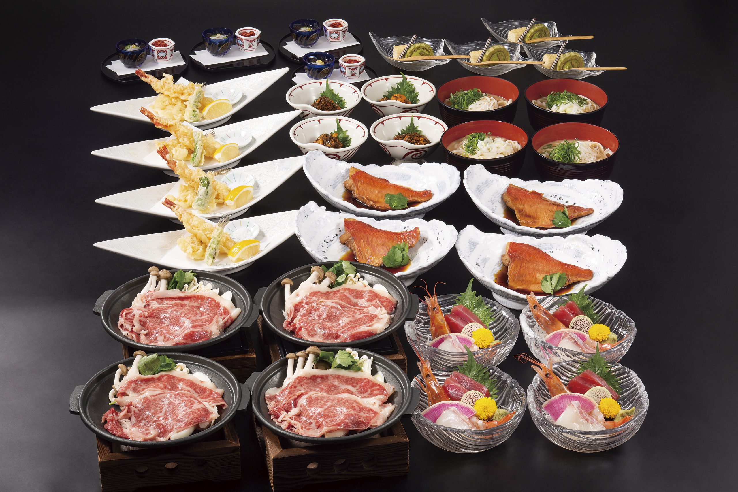 黒毛和牛の五徳焼きコース 【2時間飲み放題付き／全８品】 お一人様 7,500円（税込）